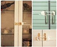 Miny Baby Çift Kapaklı Kulplu Dolap Kilidi